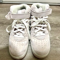 美品！特別価格！Nike Air Force 1 ナイキエアフォース 1 ミッド '07 QSヴェニス/サミットホワイト ナイキジャパン正規品の画像