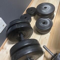 可変式ダンベル + ベンチの画像