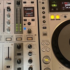 CDJ-850×2台とDJM-700のセットの画像
