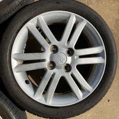 千葉　L375タントカスタム　純正アルミ　165/50R15タイヤ付きの画像