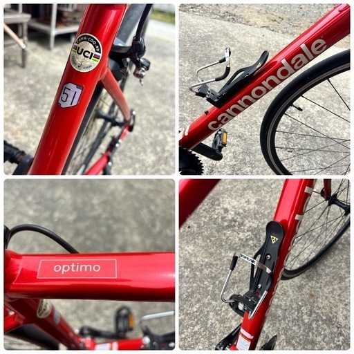 キャノンデール CANNONDALE オプティモ OPTIMO 51サイズ シマノ 105 11S アルミ ロードバイク 