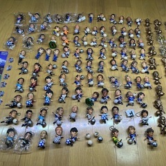 昔のサッカー選手フィギュア。キーホルダーサイズ
の画像