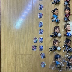 昔のサッカー選手フィギュア。キーホルダーサイズ
の画像