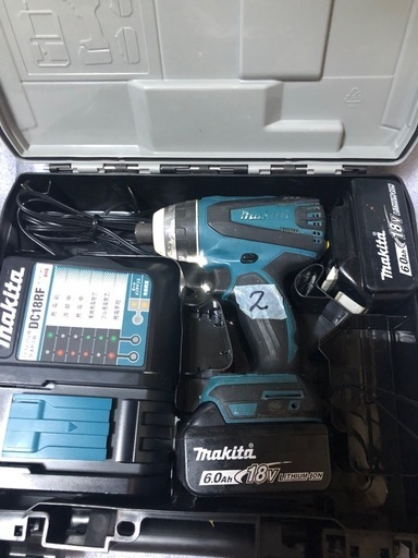 ①マキタ18v、4モードインパクトドライバTP141D、中古品