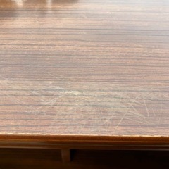 アンティーク調 木製キャビネット 150cm幅の画像