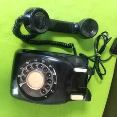昭和 レトロ 黒電話 600A1 三菱 マーク 66年製 ヴィンテージ アンティーク コレクション の画像