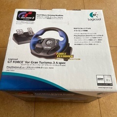 PS2用 GT FORCE for Gran Turismo3 A-spec ゲーム　
コントローラーの画像