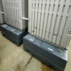 簡易水洗汲取式仮設トイレ　美品中古　熊本の画像