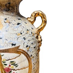 巨大花瓶 骨董品の画像