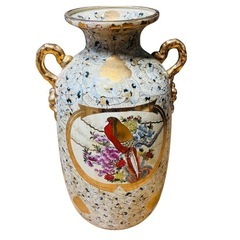 巨大花瓶 骨董品の画像