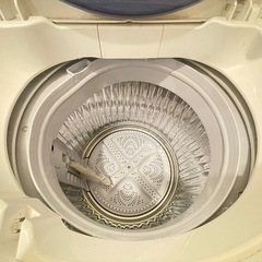 【0円で譲ります！SHARP洗濯機5.5キロ】の画像