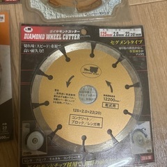 グラインダー、替刃の画像