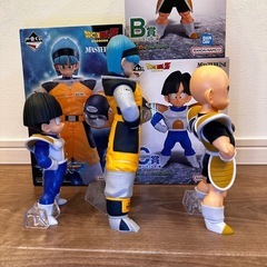 一番くじ　ドラゴンボール　ナメック星　ブルマ　クリリン　孫悟飯の画像