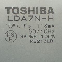 TOSHIBA製60W型6個セット中古の画像
