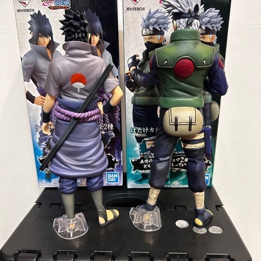 一番くじ NARUTO-ナルト- 疾風伝 紡がれる火の意志　サスケ　カカシ通常眼