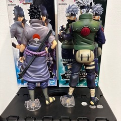 一番くじ NARUTO-ナルト- 疾風伝 紡がれる火の意志　サスケ　カカシ通常眼の画像