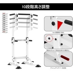 （値段交渉可）ぶら下がり健康器 懸垂 チンニング ディップスの画像