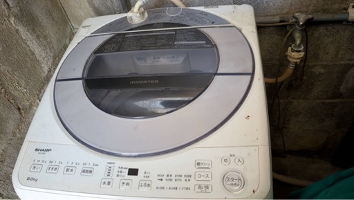 値下げしました　洗濯機　シャープ