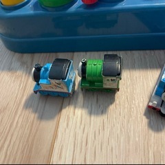 学研　きかんしゃトーマス　レッツゴー大冒険！　本　絵本　知育玩具　セットの画像
