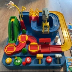 学研　きかんしゃトーマス　レッツゴー大冒険！　本　絵本　知育玩具　セットの画像