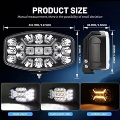 LED ヘッドライト　作業灯　フォグランプの画像