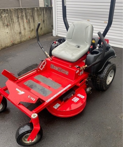 即戦力シバウラ草刈機 芝刈機 ラビットモア セル始動 1531時間 乗用