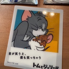 トムとジェリー　FITタグ2枚、ミニフォトカードの画像