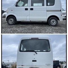 《自社ローン対応⭕️》［沖縄県］【スズキ エブリイ PA】現金販売から自社ローンまで幅広い購入方法で対応❗️審査通過率98%、ブラックOK、格安中古車販売店【オーシャンデザイン】✨キーレス✨の画像