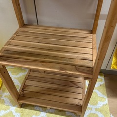 木製3段ラック 
の画像