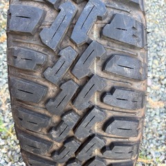 17インチアルミホイールタイヤ4本セットの画像