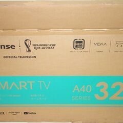 ★2022年製 ★配送・設置無料 ★2K ★スマートテレビ ★高年式 32V型 ★箱付き の画像