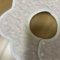 花柄　スタイ4枚セットの画像