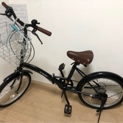 折り畳み自転車２０型の画像