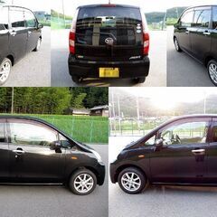 【短期掲載】ダイハツ ムーブ 車検残有【エコアイドル/CVT/純正ナビTV/スマートキー/プッシュスタート/バックカメラ/LEDライト/純正アルミ/オートAC/取扱説明書】の画像