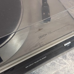 DENON デノン レコードプレーヤー ターンテーブル 通電確認済みの画像