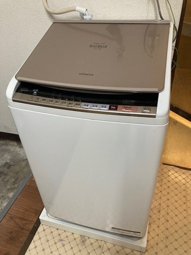 日立 タテ型洗濯乾燥機（BW-DV80B）