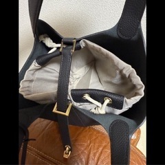 お話し中／お値下げ中！　トートバッグ　ブラックの画像