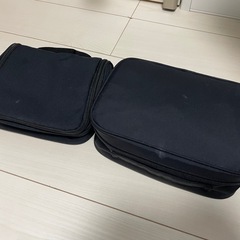 無印良品　化粧ポーチ　旅行ポーチ　ブラックの画像