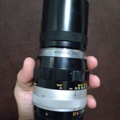 極上品　希少なnippon kogaku NIKKOR-Q Auto 200mm F4の画像