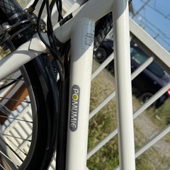 イオンバイク　ENDO SHOJI　 電動アシスト POMUMIE  白　27ｲﾝﾁ　2020年購入の画像