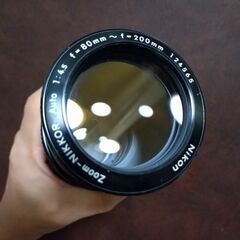 並品　Nikon NIKKOR ZOOM　80〜200mm 1:4.5の画像