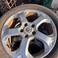ホンダ　ストリーム 205/55R17 6J+55 5H PCD114.3 純正 17インチ アルミ ホイール 5穴 の画像