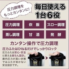 [値引きしました]電気圧力鍋の画像
