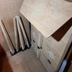 決まりました‼️立派な木のテーブル！の画像
