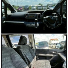 《自社ローン対応⭕️》［沖縄県］【ホンダ ステップワゴン G Eセレクション】現金販売から自社ローンまで幅広い購入方法で対応❗️審査通過率98%、ブラックOK、格安中古車販売店【オーシャンデザイン】✨ナビ✨の画像