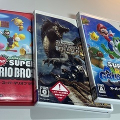 ニンテンドーWII HDMI変換器とソフト3本セットの画像