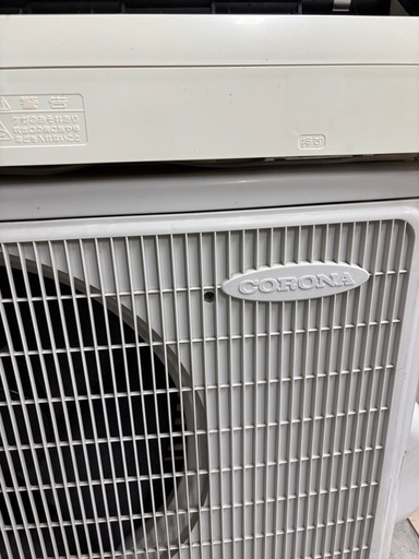 ?即日取付?取付込み❄️分解洗浄クリーニング済✨️冷暖房エアコン 2.2kw 主に6畳用〜 CORONA コロナ CSH-N2217R