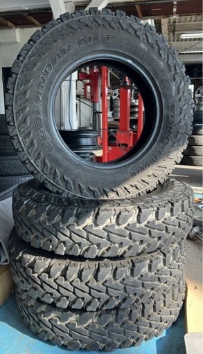 ジムニー　タイヤ　ヨコハマ ジオランダー MT 6.50R16 2019年製　4本セット