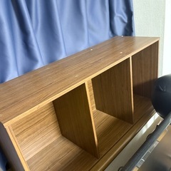ハンガーラック×3 本棚の画像