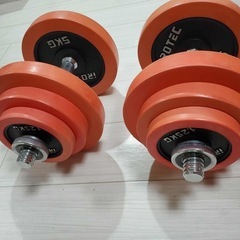 アイロテックラバー ダンベル 40KGセット
の画像